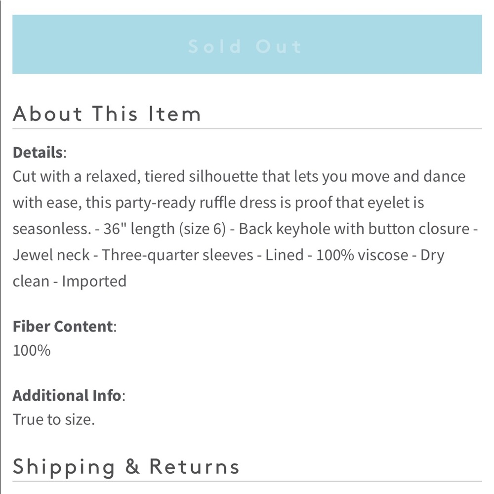 Madewell Black Eyelet Ruffle Dress - Picture 3 of 5